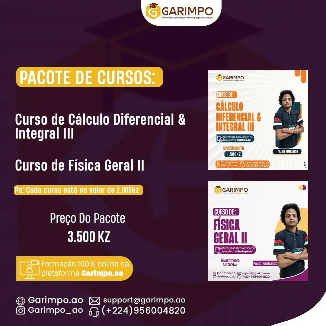 Pacote de curso CDI III & Fisica Geral 2